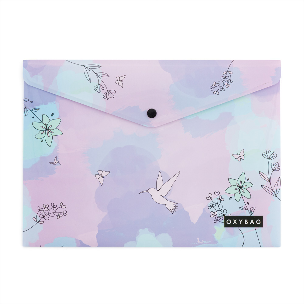 Psaníčko s drukem A4 s tiskem Kolibřík